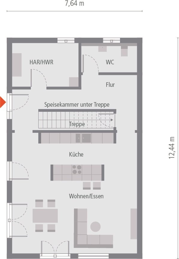 Grundriss Erdgeschoss Grundriss Erdgeschoss