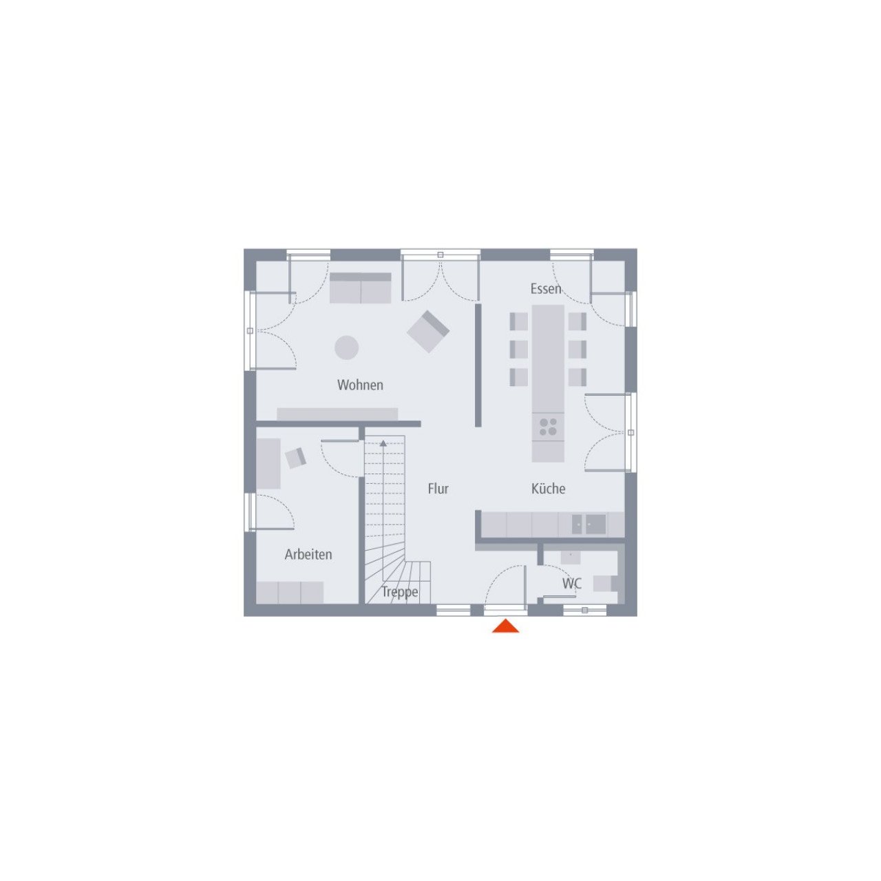 Grundriss Erdgeschoss Grundriss Erdgeschoss