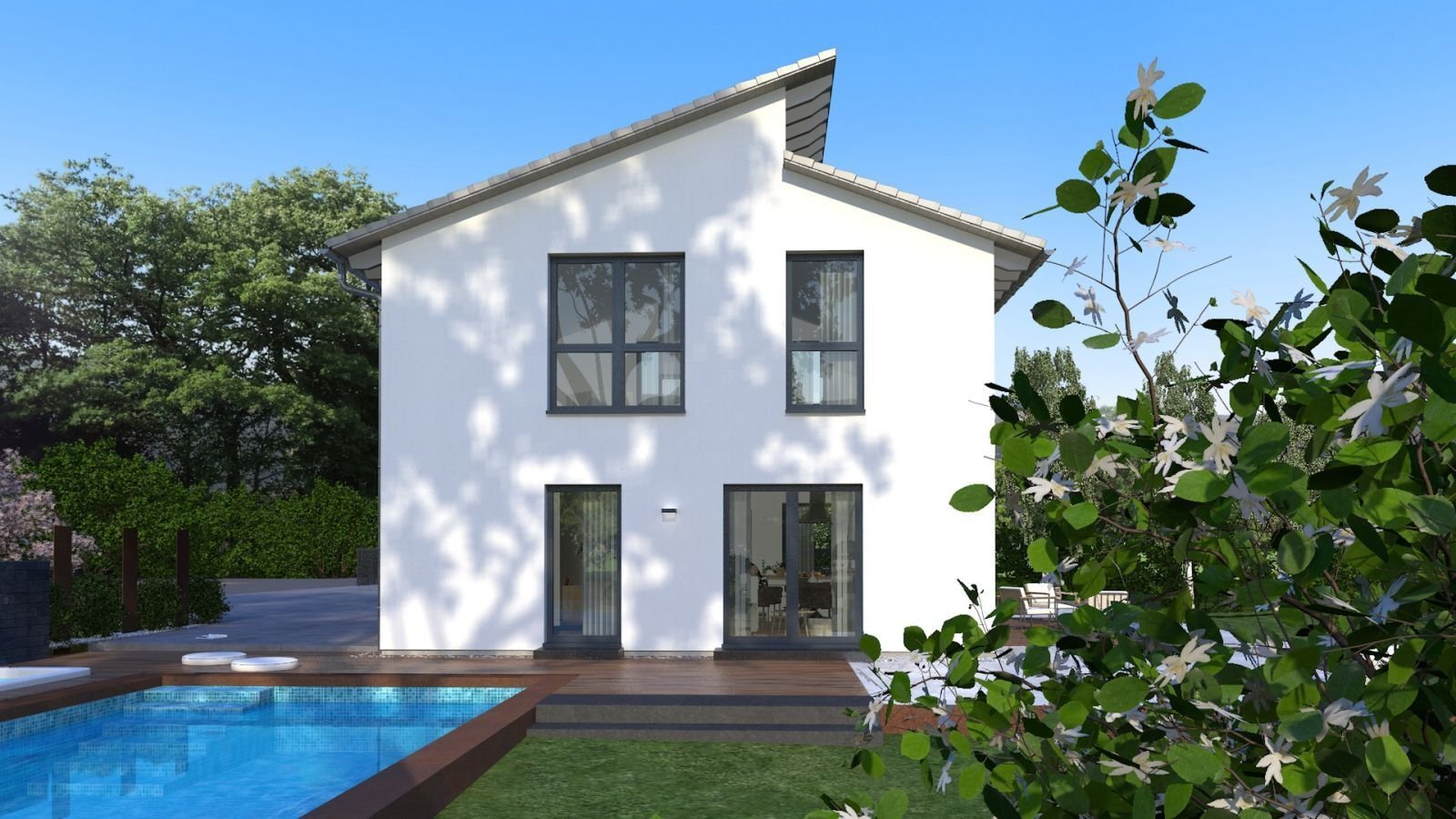 Zossen: EINFAMILIENHAUS MIT VERSETZTEM PULTDACH Zossen: EINFAMILIENHAUS MIT VERSETZTEM PULTDACH