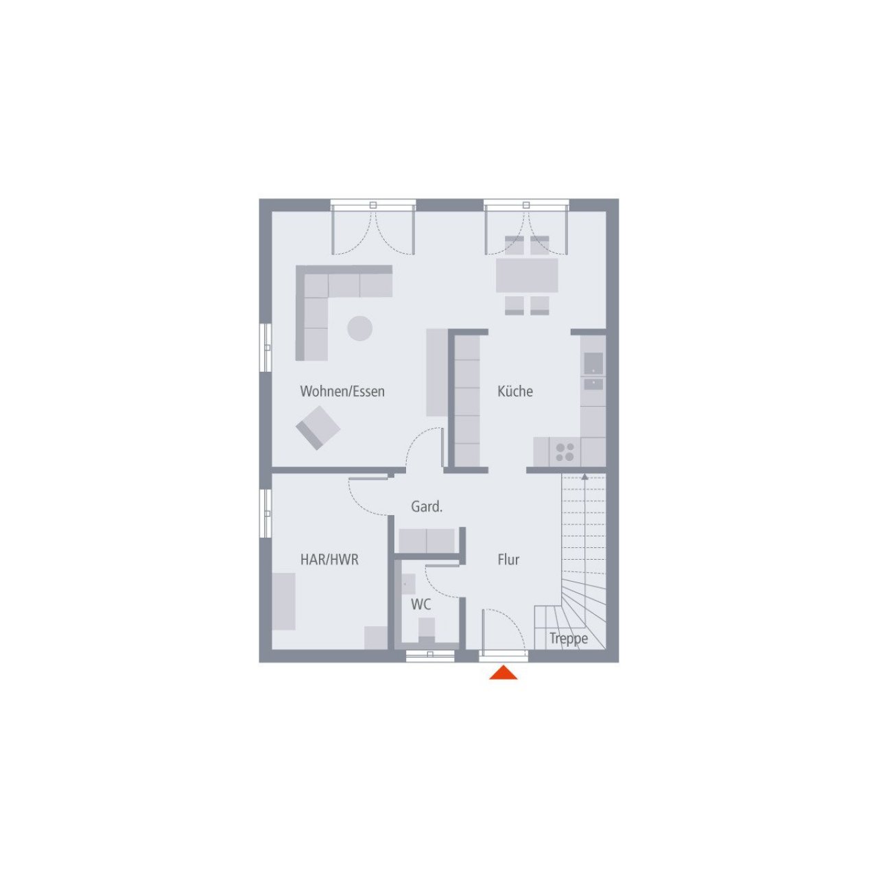 Grundriss Erdgeschoss Grundriss Erdgeschoss