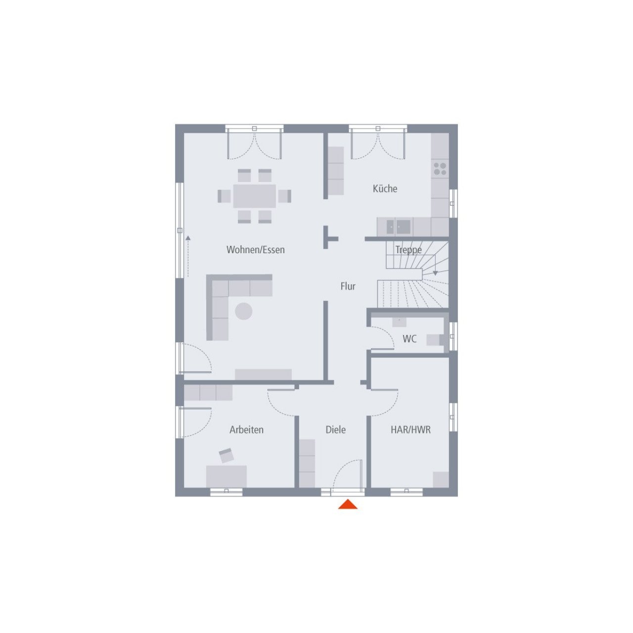 Grundriss Erdgeschoss Grundriss Erdgeschoss