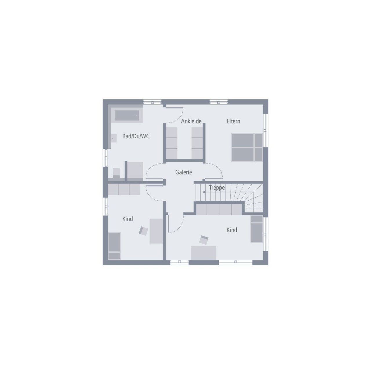 Grundriss Dachgeschoss