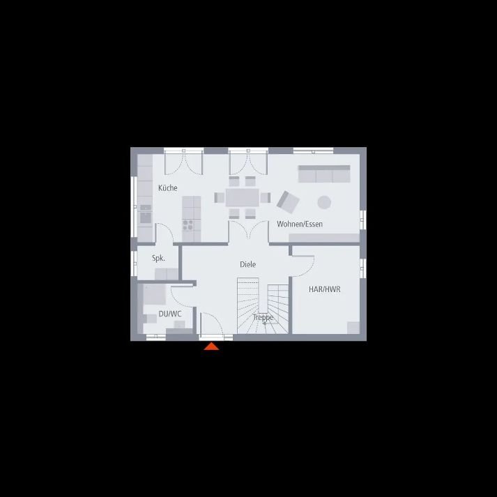 Design  Grundriss EG