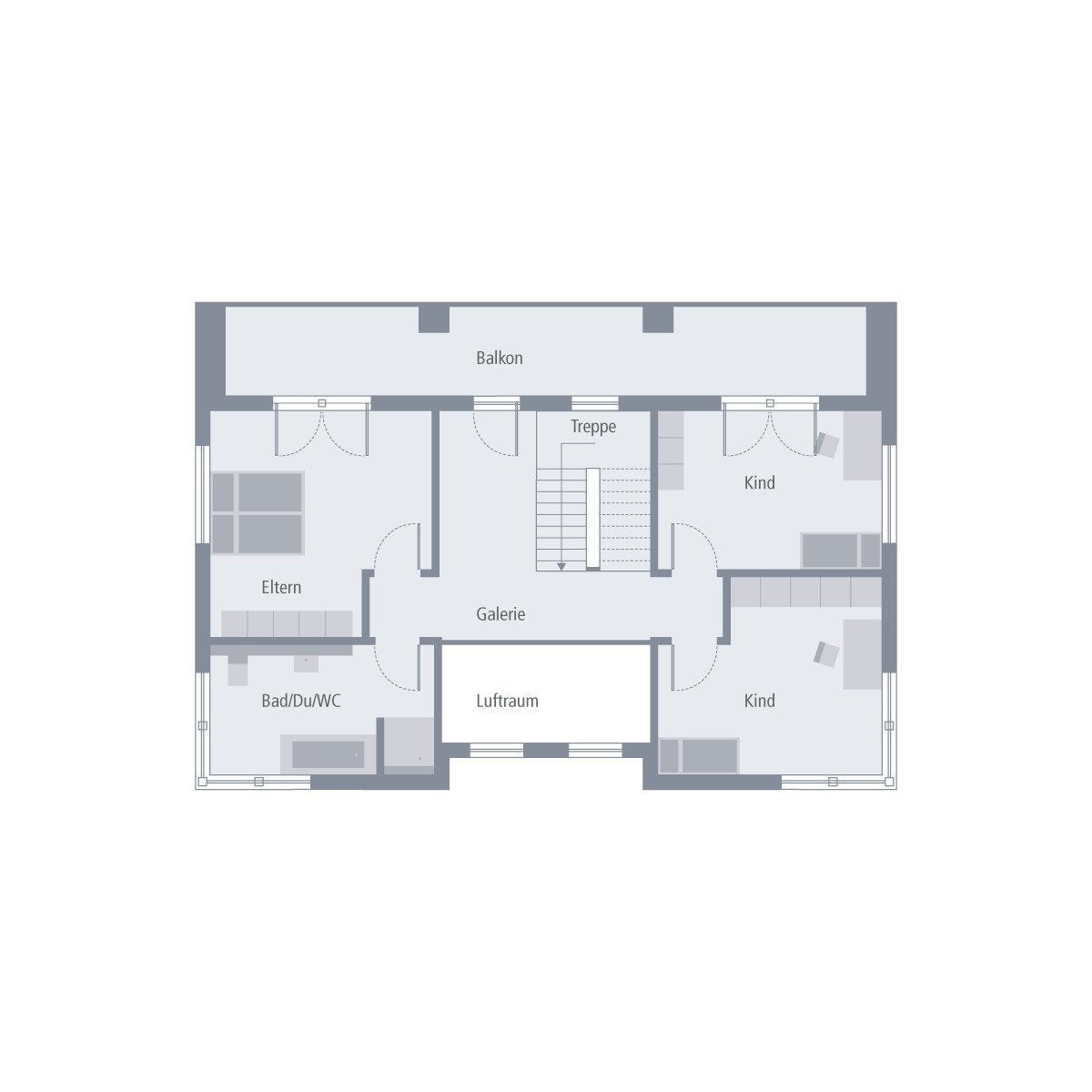 Grundriss Obergeschoss Grundriss Obergeschoss