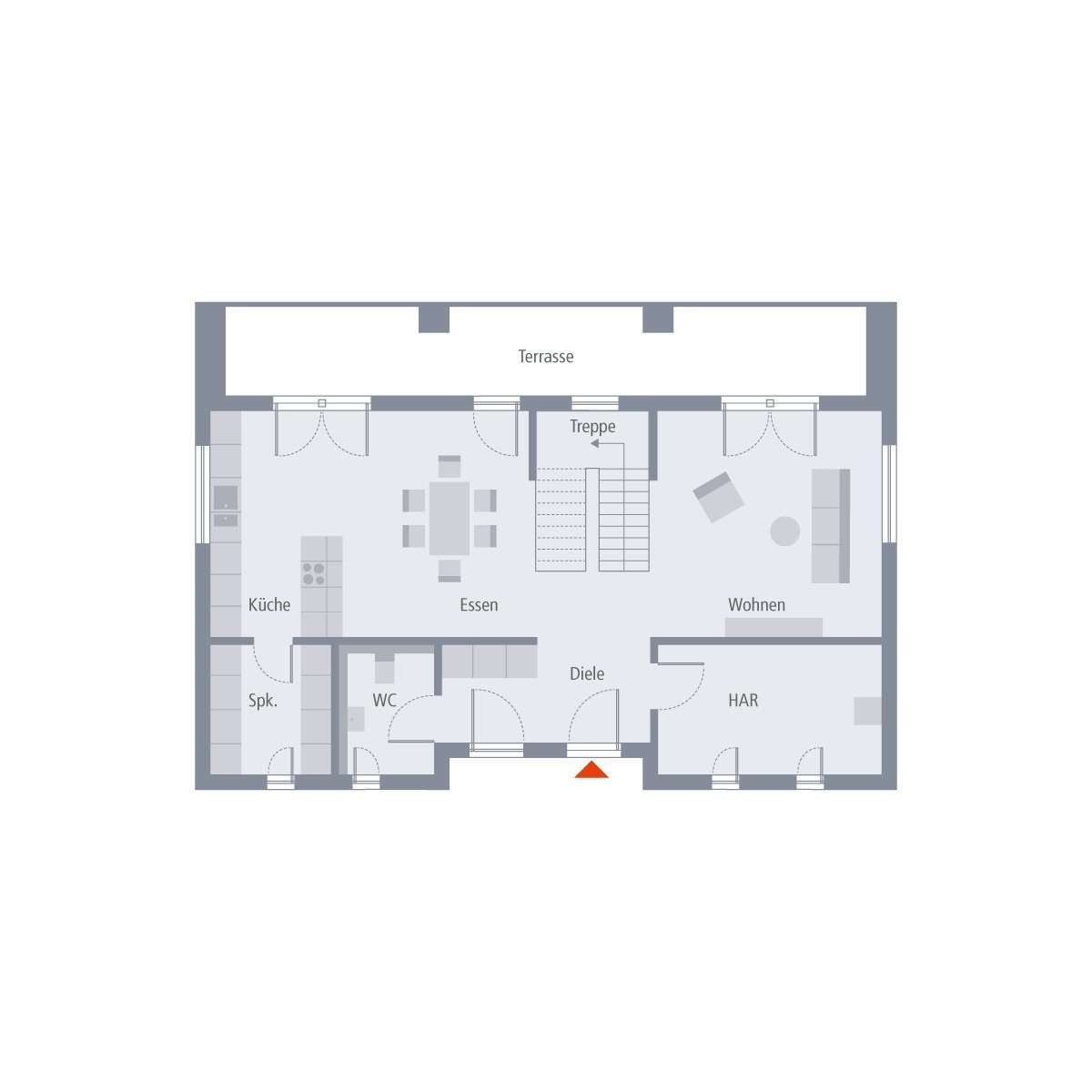 Grundriss Erdgeschoss Grundriss Erdgeschoss