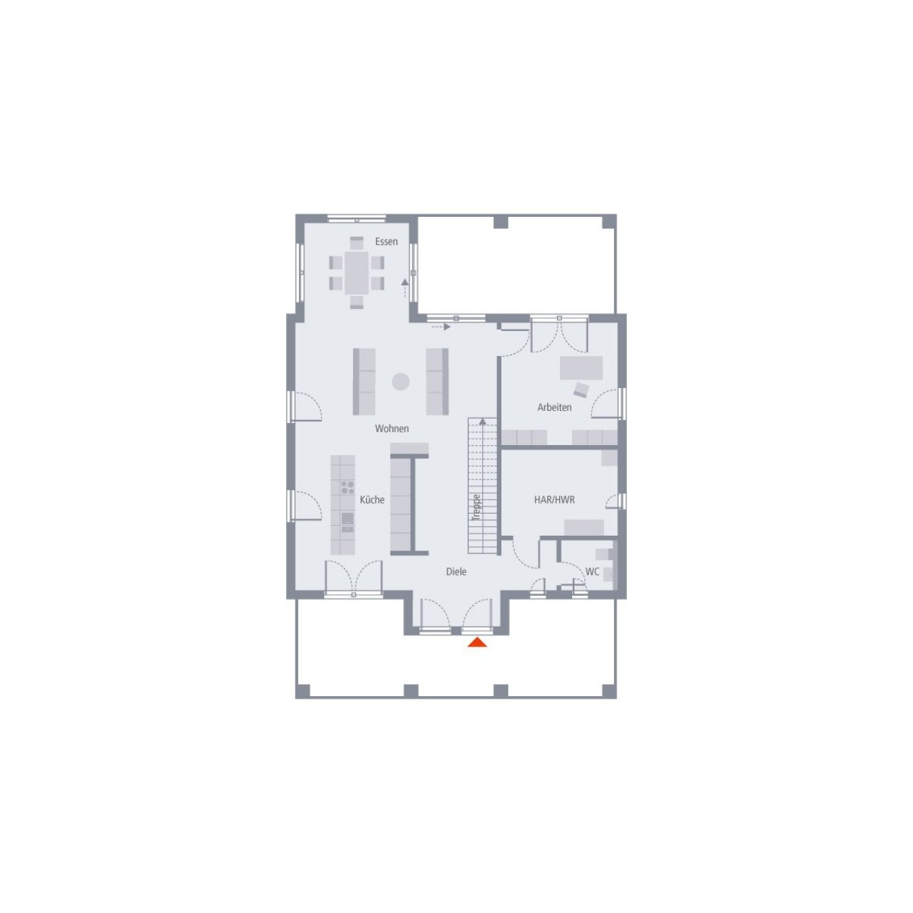 Grundriss Erdgeschoss Grundriss Erdgeschoss