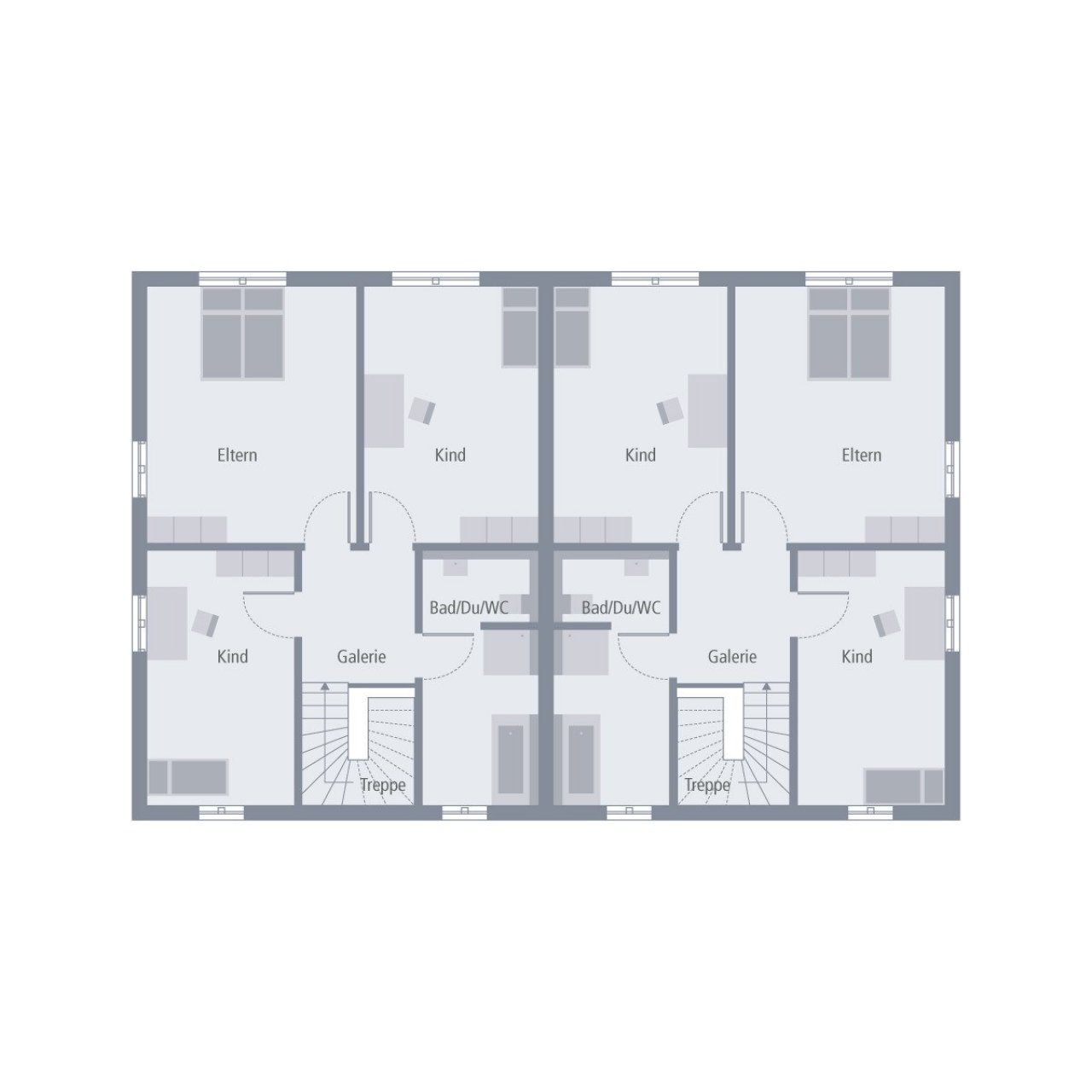 Grundriss Obergeschoss Grundriss Obergeschoss