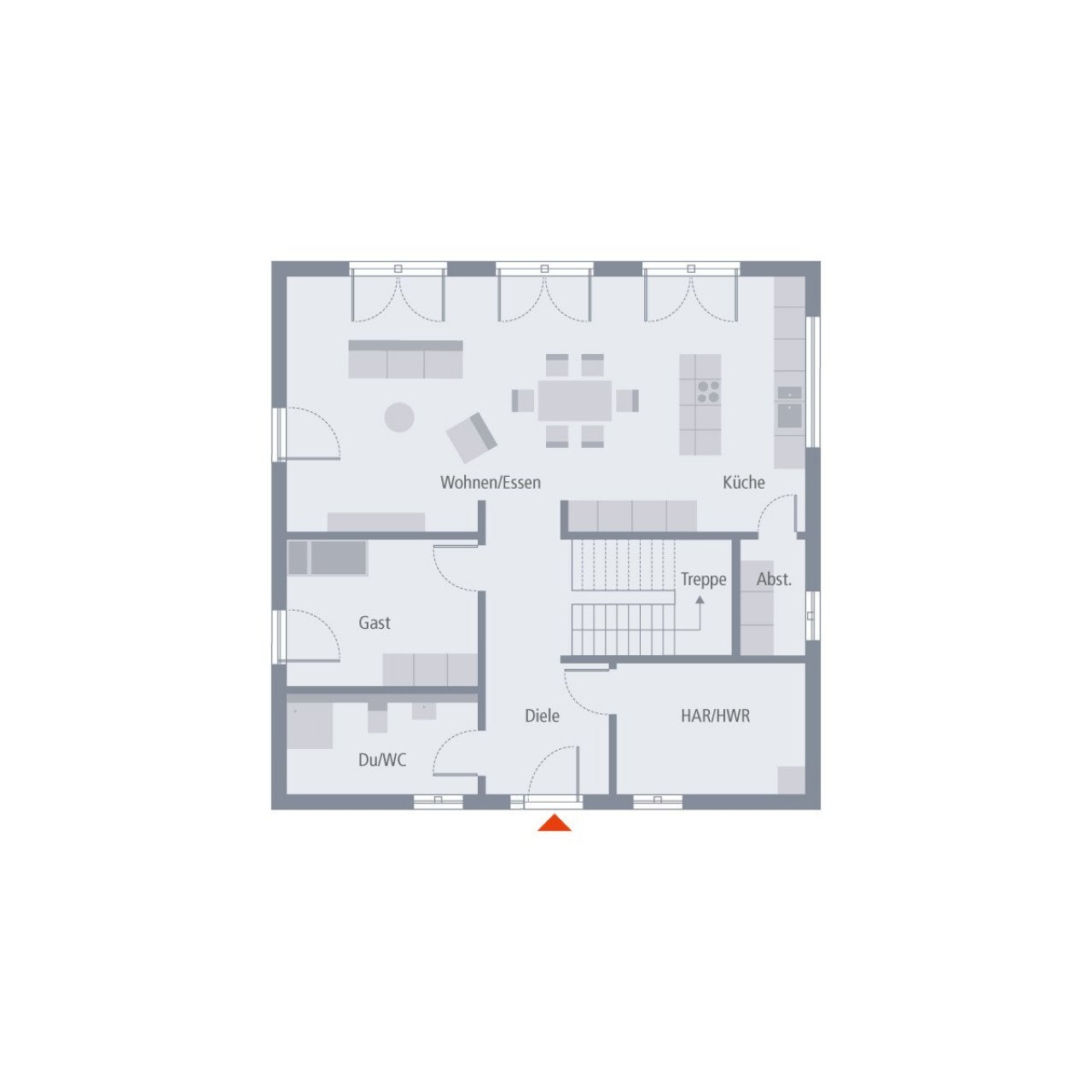 Grundriss Erdgeschoss Grundriss Erdgeschoss