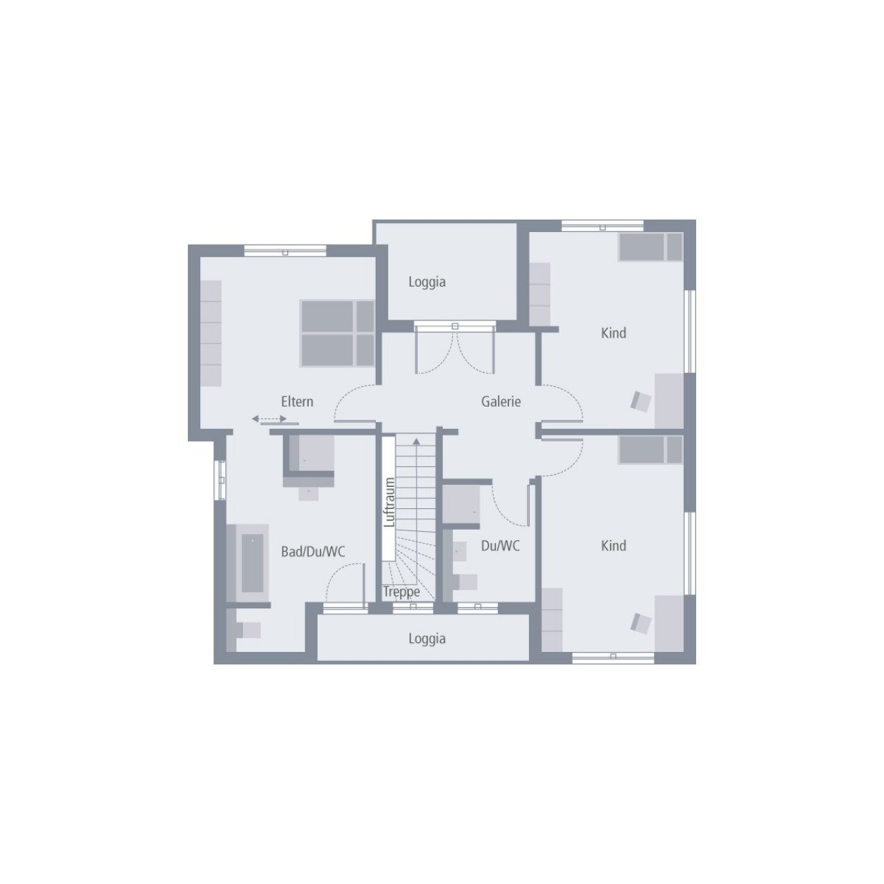 Grundriss Obergeschoss Grundriss Obergeschoss