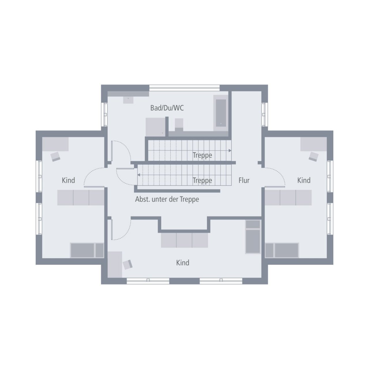 Grundriss Obergeschoss Grundriss Obergeschoss
