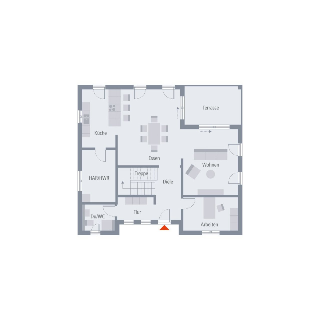 Grundriss Erdgeschoss Grundriss Erdgeschoss