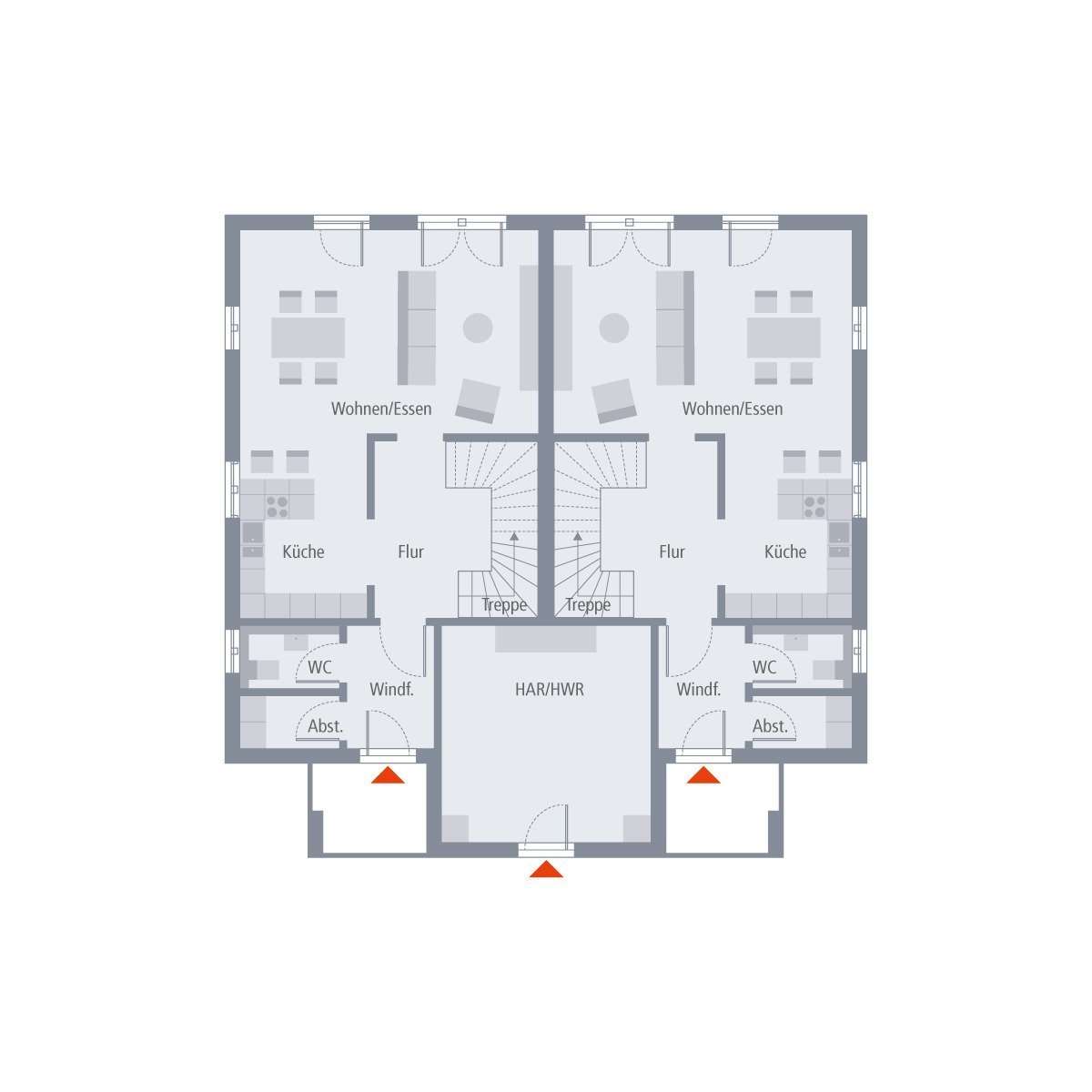 Grundriss Erdgeschoss Grundriss Erdgeschoss