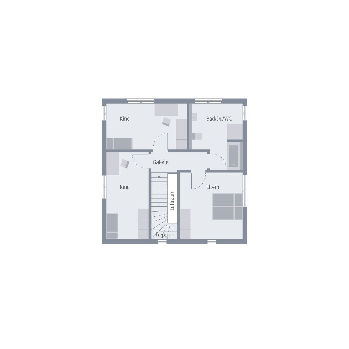 Grundriss Obergeschoss Grundriss Obergeschoss