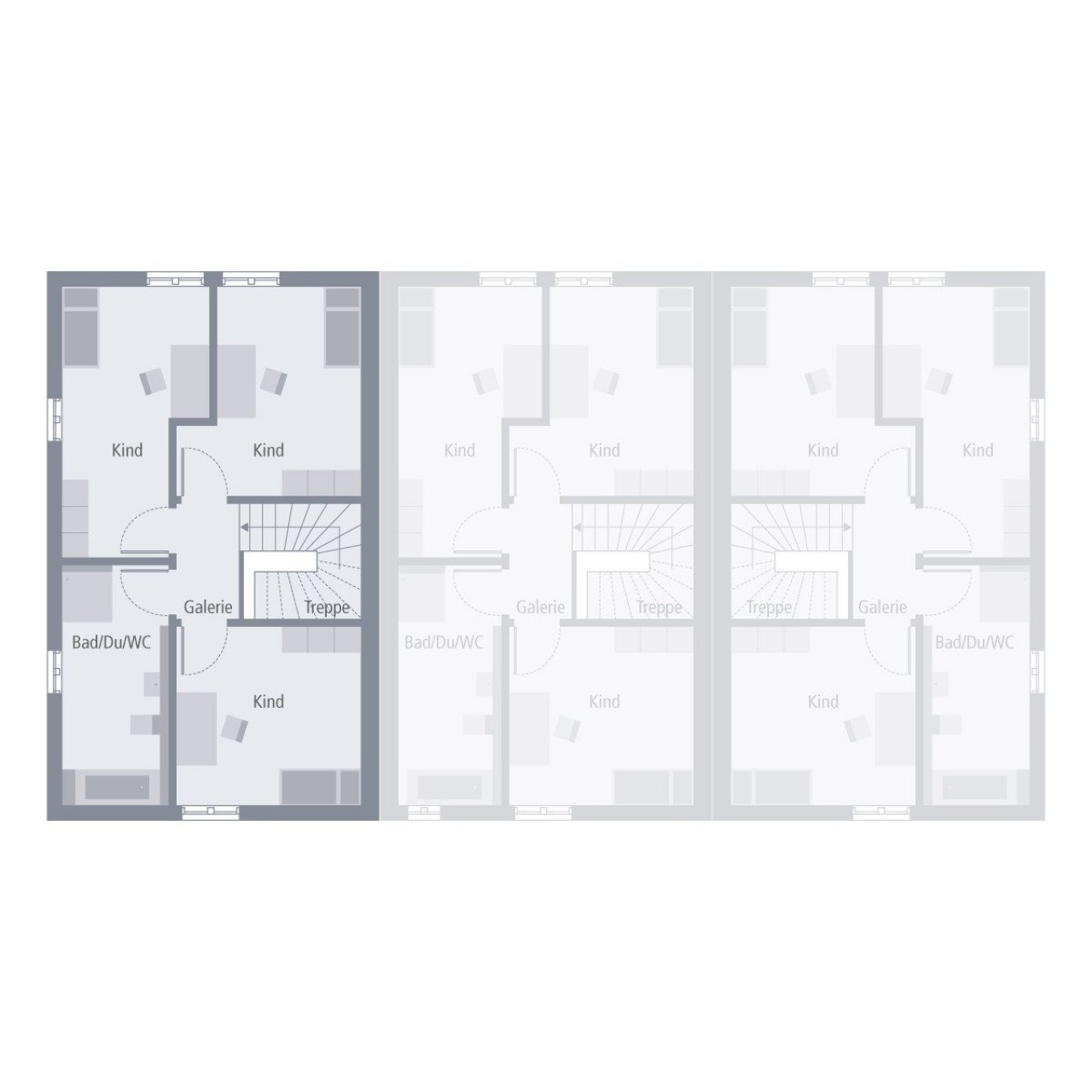 Grundriss Obergeschoss Grundriss Obergeschoss