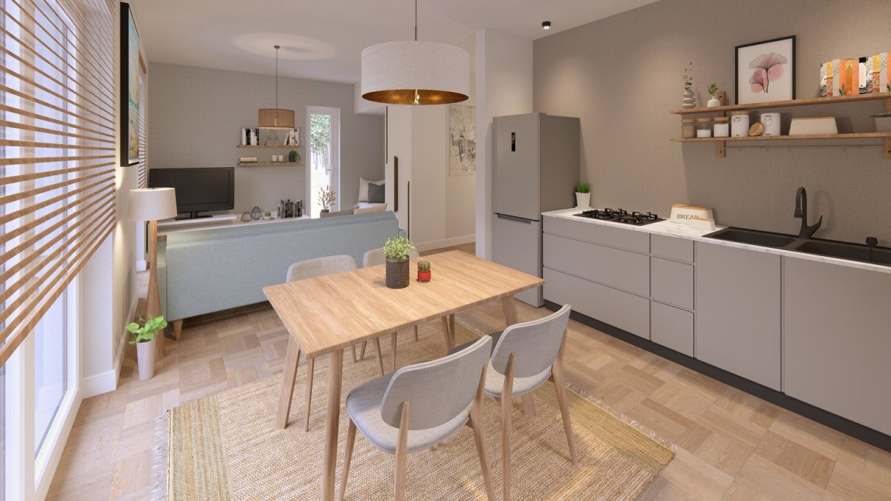 Ansicht Esszimmer/Küche Ansicht Esszimmer/Küche