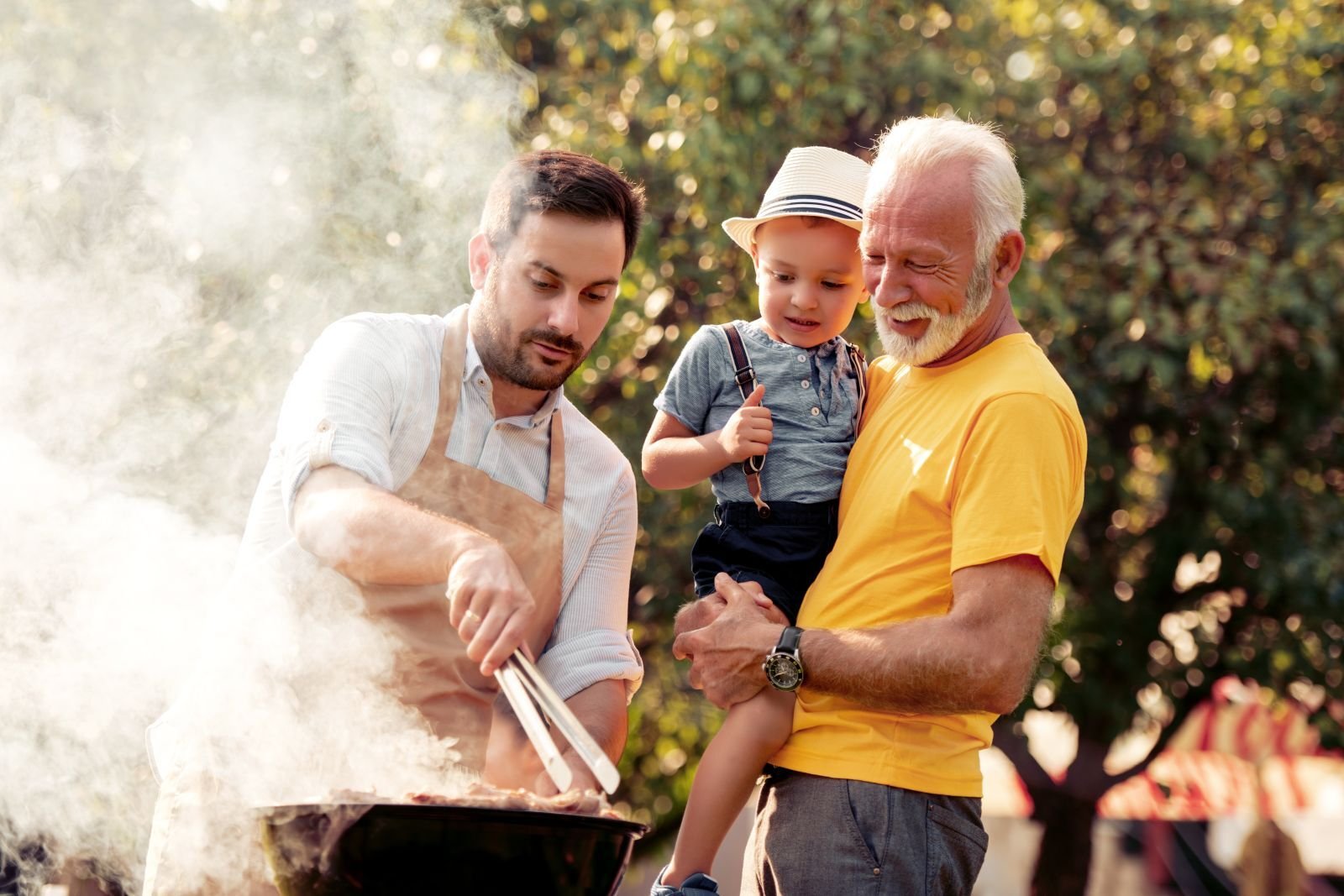 Auch beim Grillen Auch beim Grillen