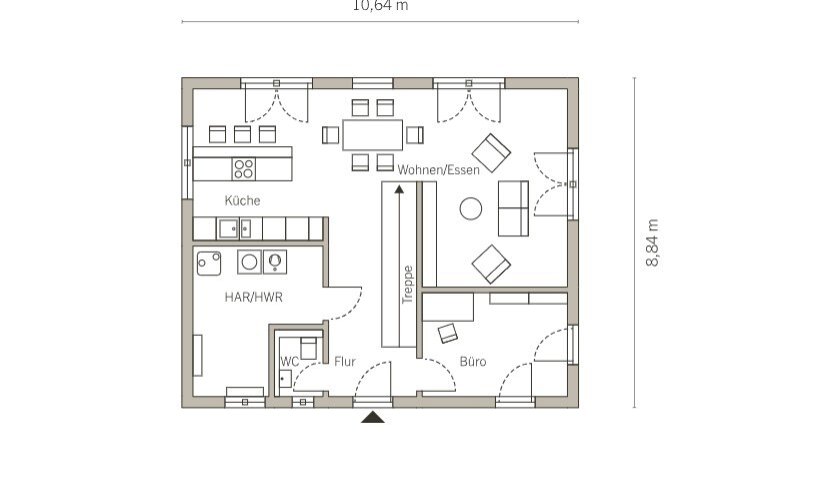 Grundriss Erdgeschoss Grundriss Erdgeschoss