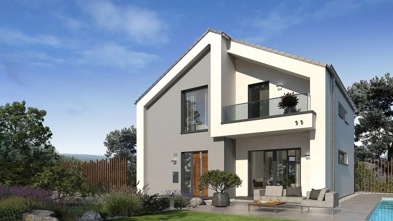 Schwedt/Oder: Ihr Pultdach-Haus ! Neues Haus für sie mit einem Grundstück in Schwedt exklusive !. 
