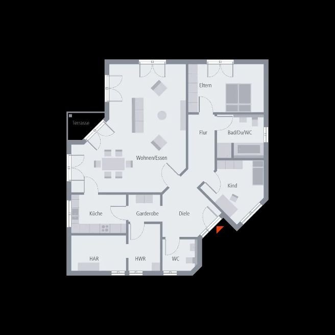 Bungalow Kaarst Grundriss EG Bungalow Kaarst Grundriss EG