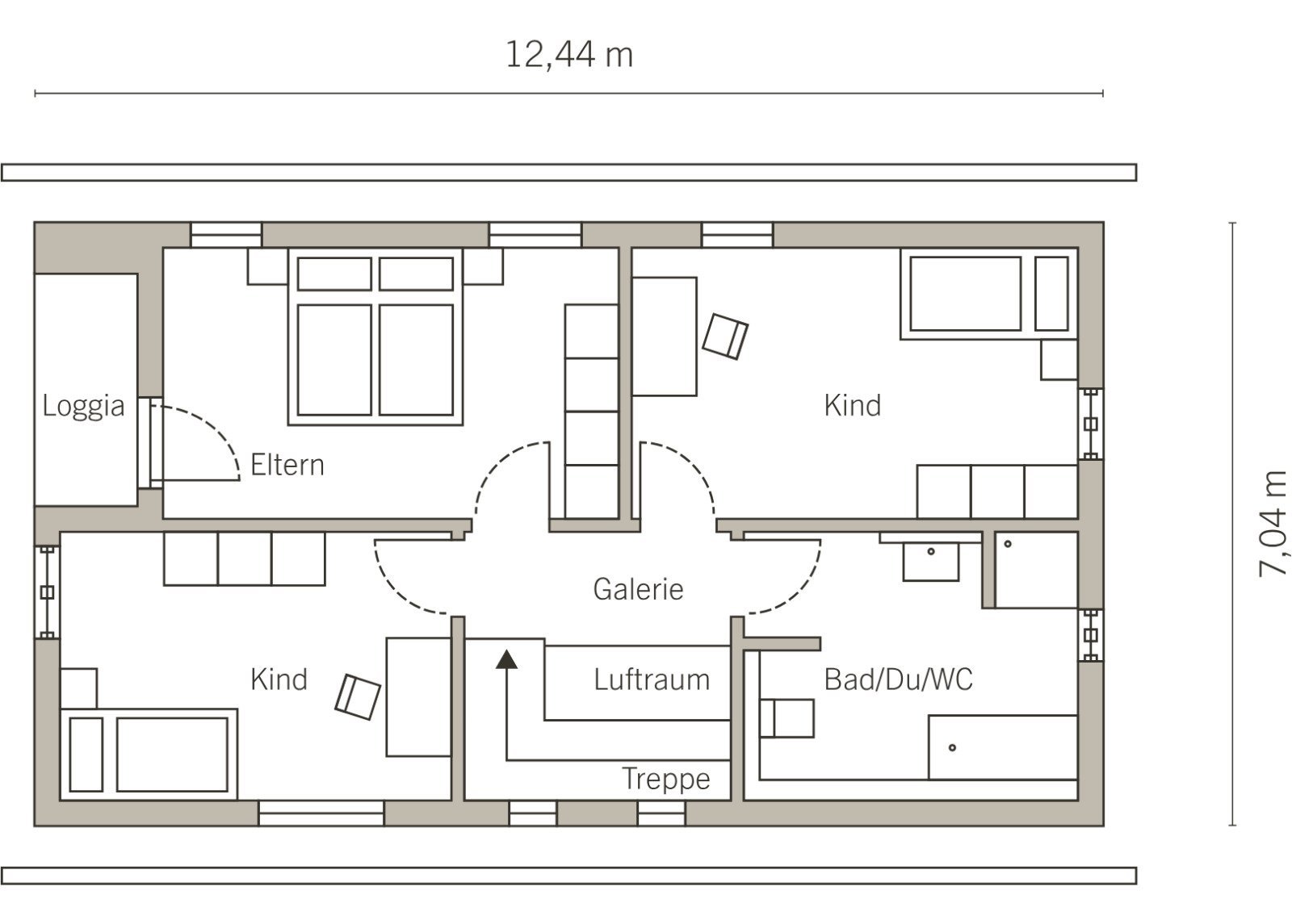 Grundriss Dachgeschoss Grundriss Dachgeschoss