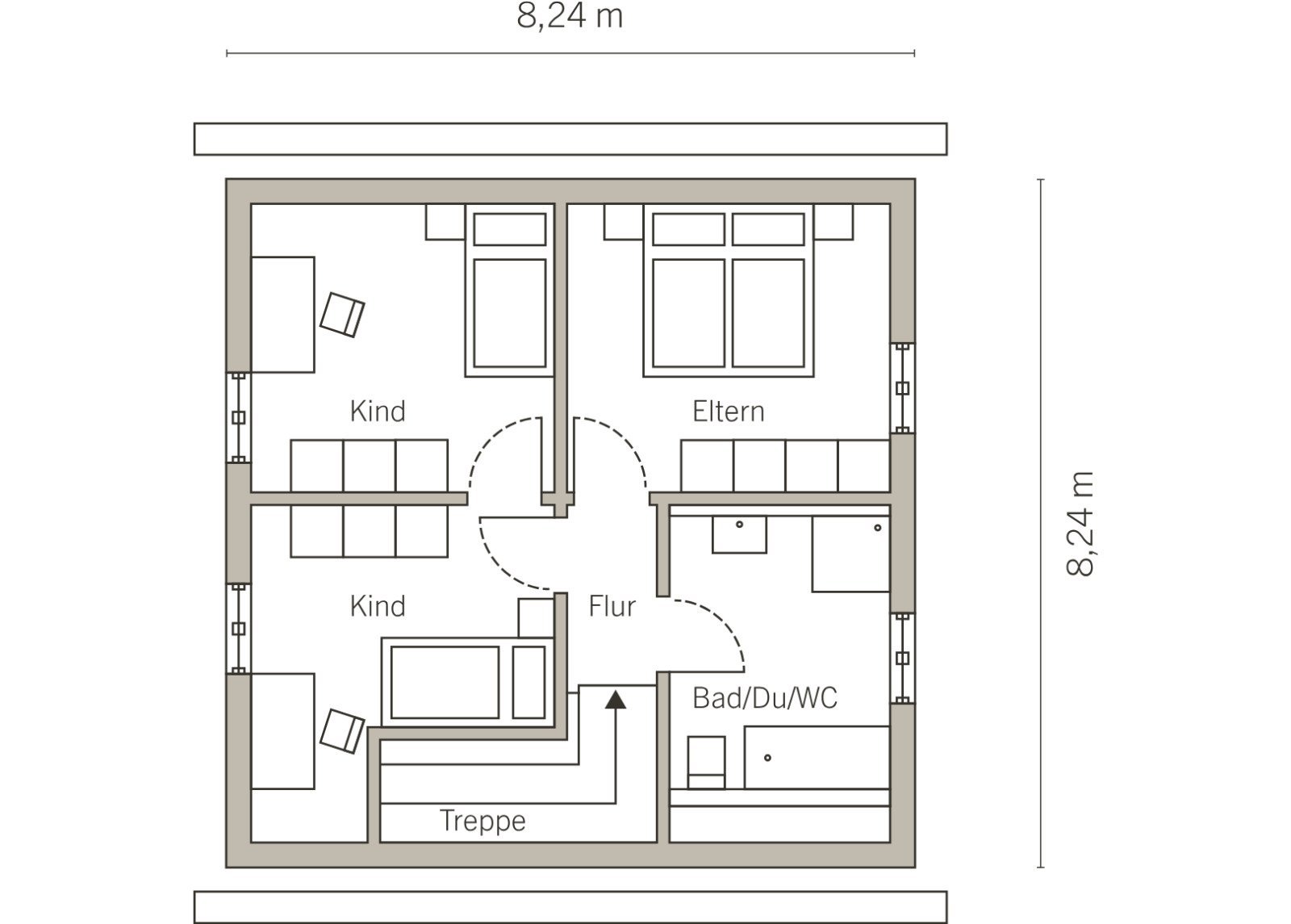 Grundriss Erdgeschoss Grundriss Erdgeschoss