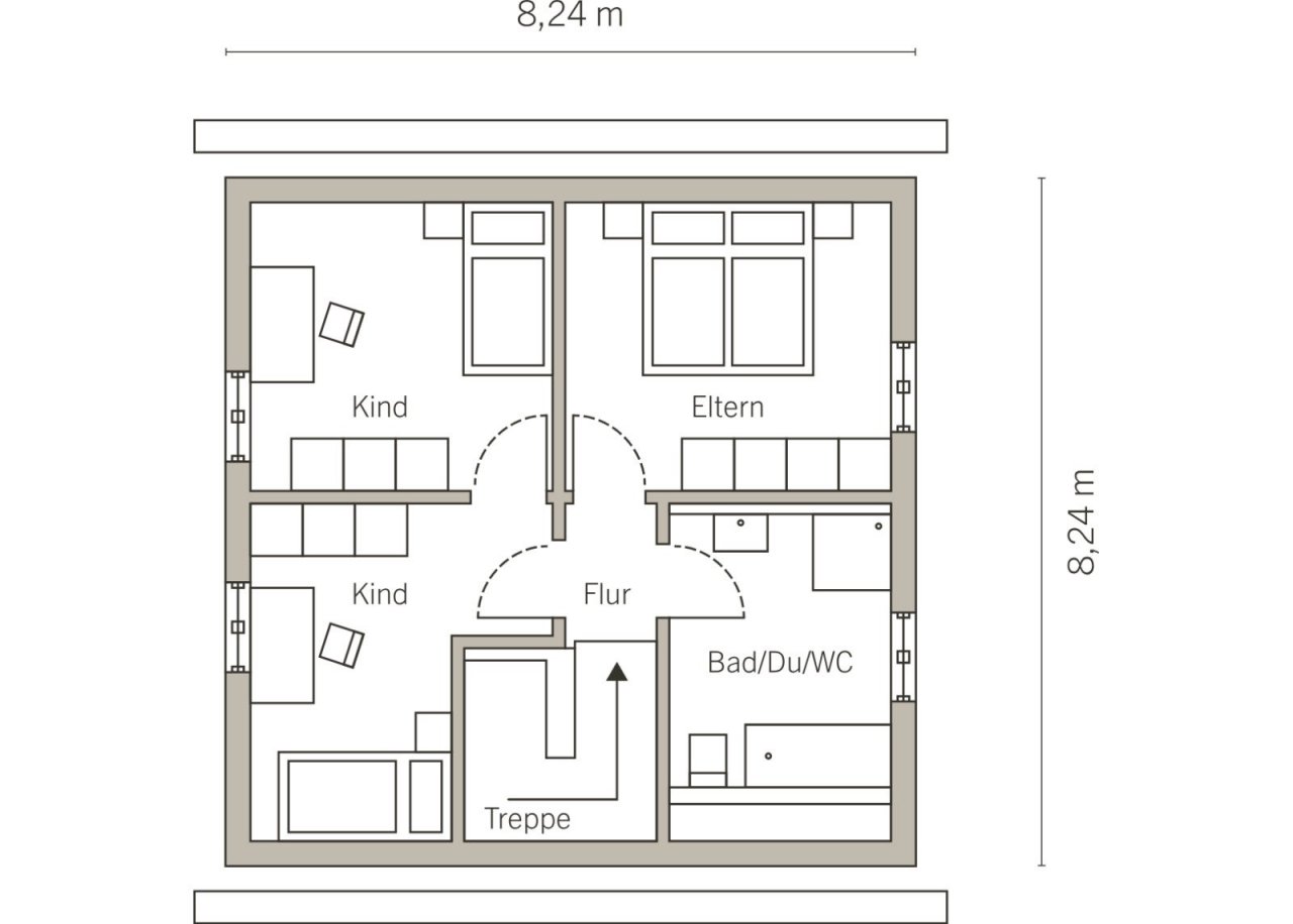 Grundriss Dachgeschoss Grundriss Dachgeschoss