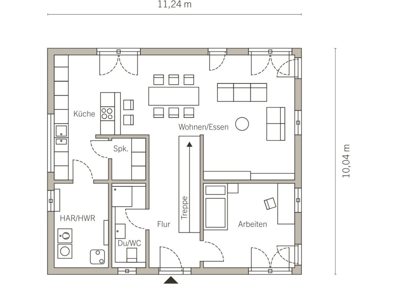 Grundriss Erdgeschoss