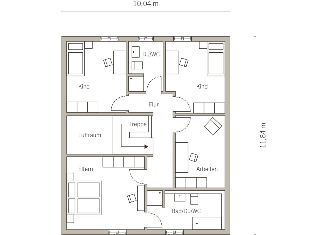 Grundriss Dachgeschoss Grundriss Dachgeschoss