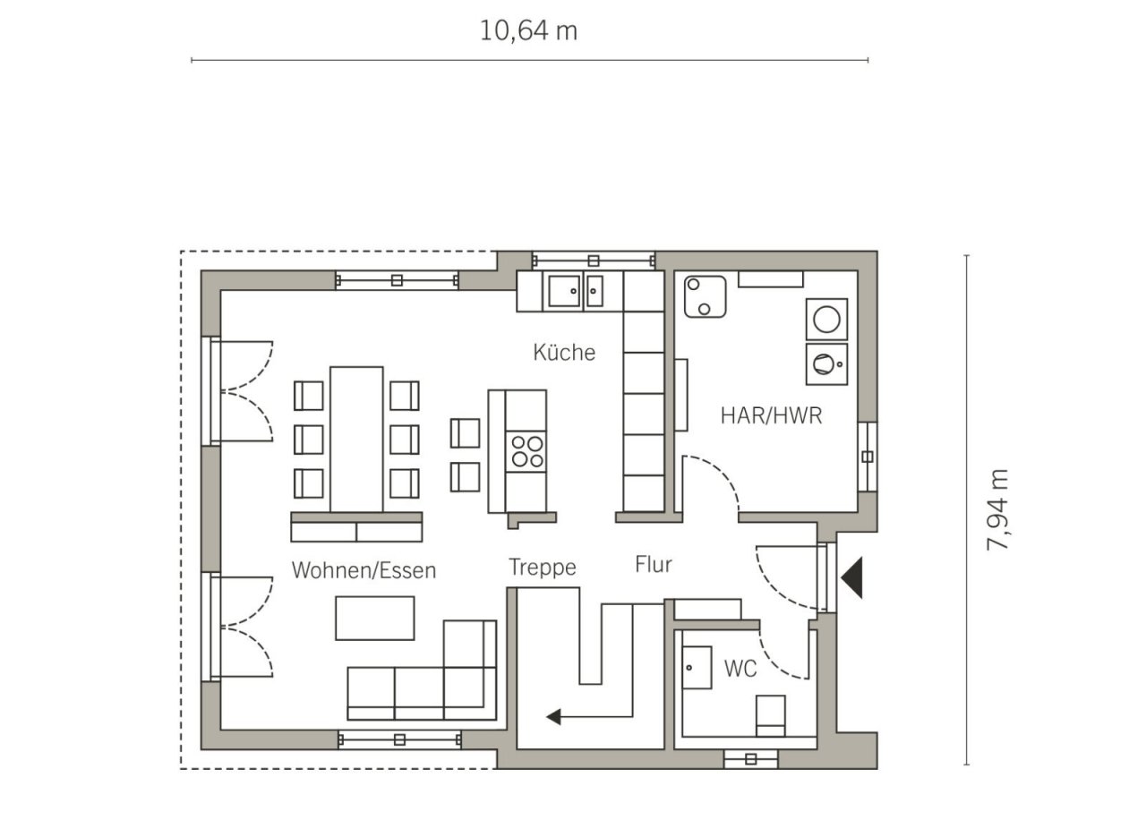 Grundriss Erdgeschoss Grundriss Erdgeschoss