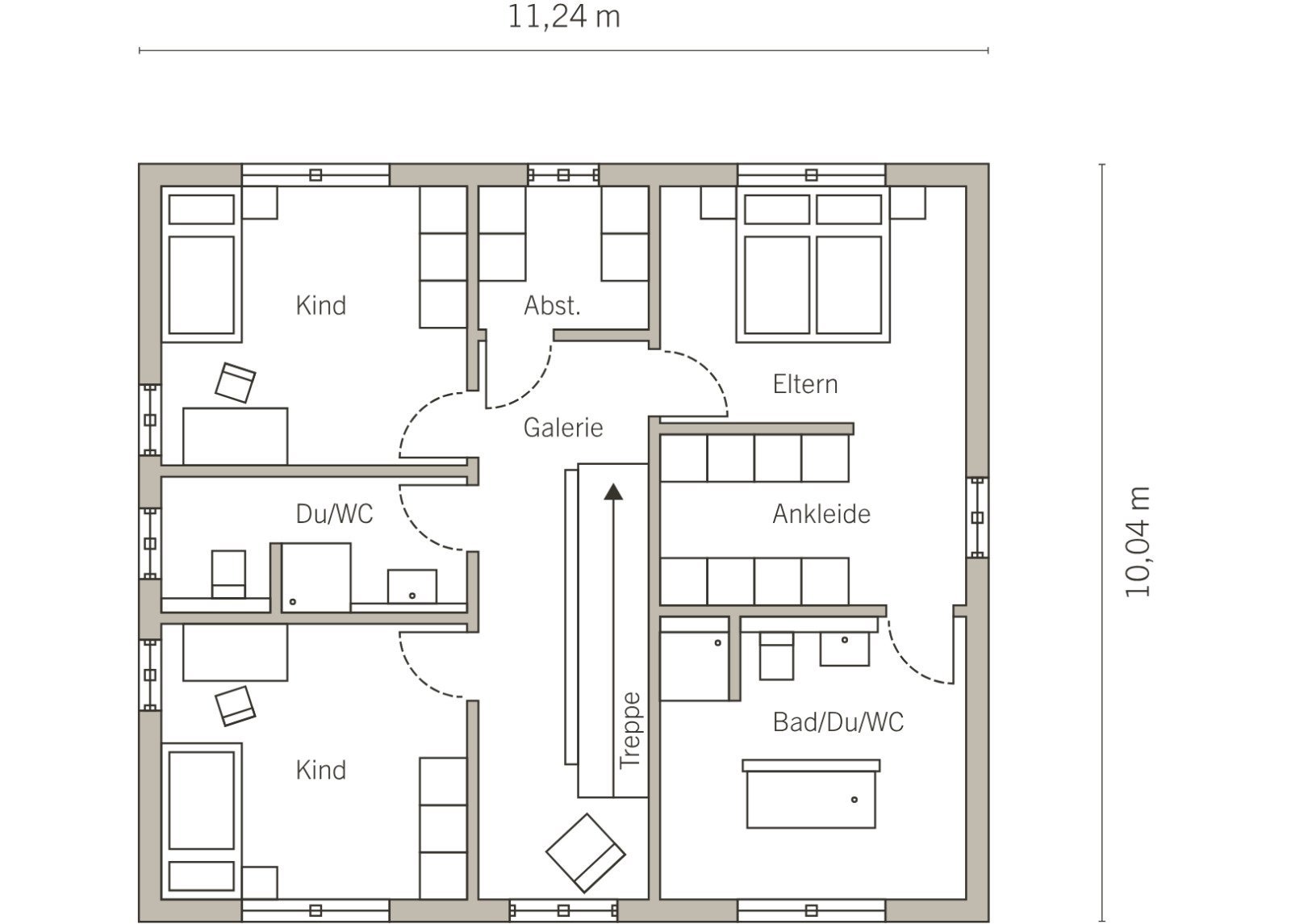 Grundriss Dachgeschoss Grundriss Dachgeschoss