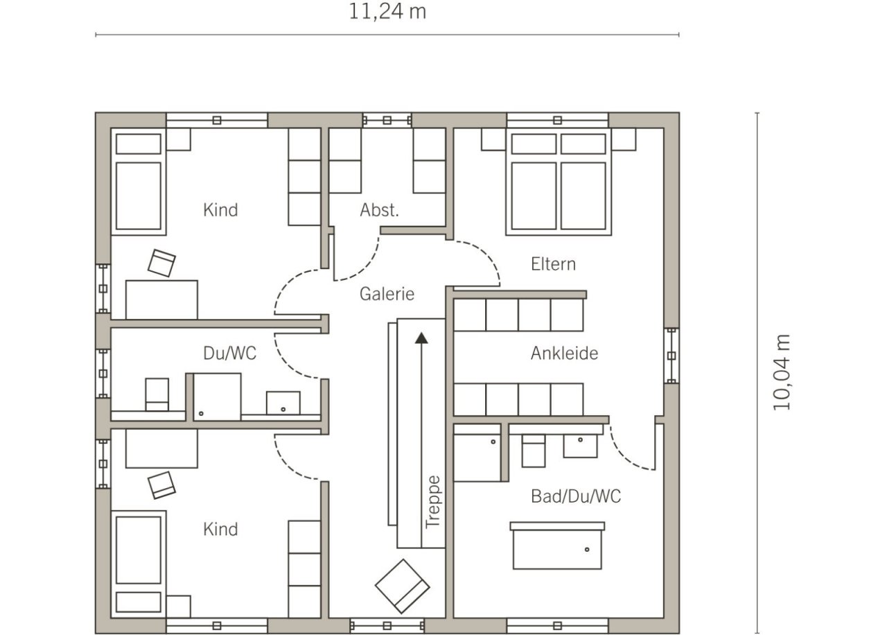 Grundriss Dachgeschoss Grundriss Dachgeschoss