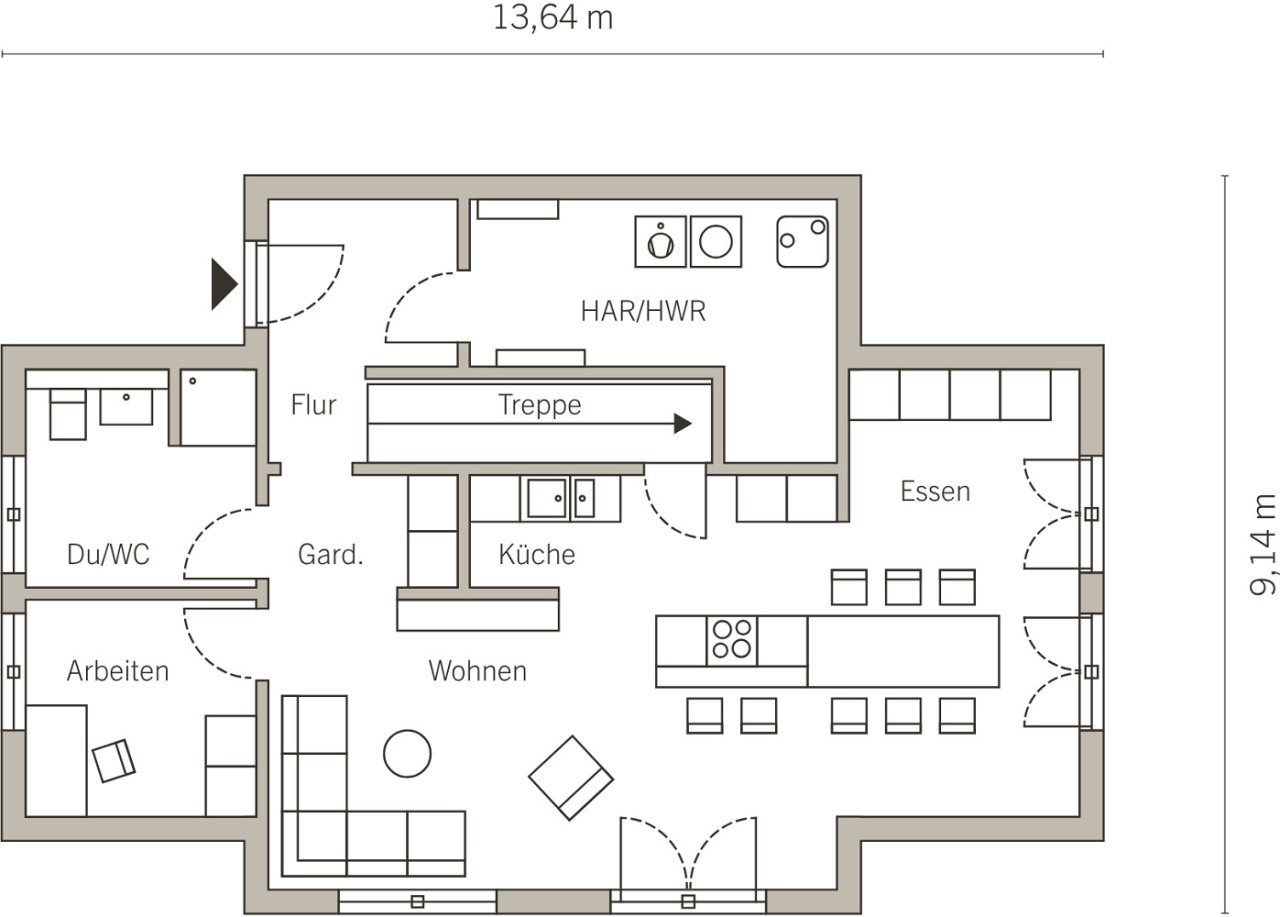 Townhouse Dachgeschoss