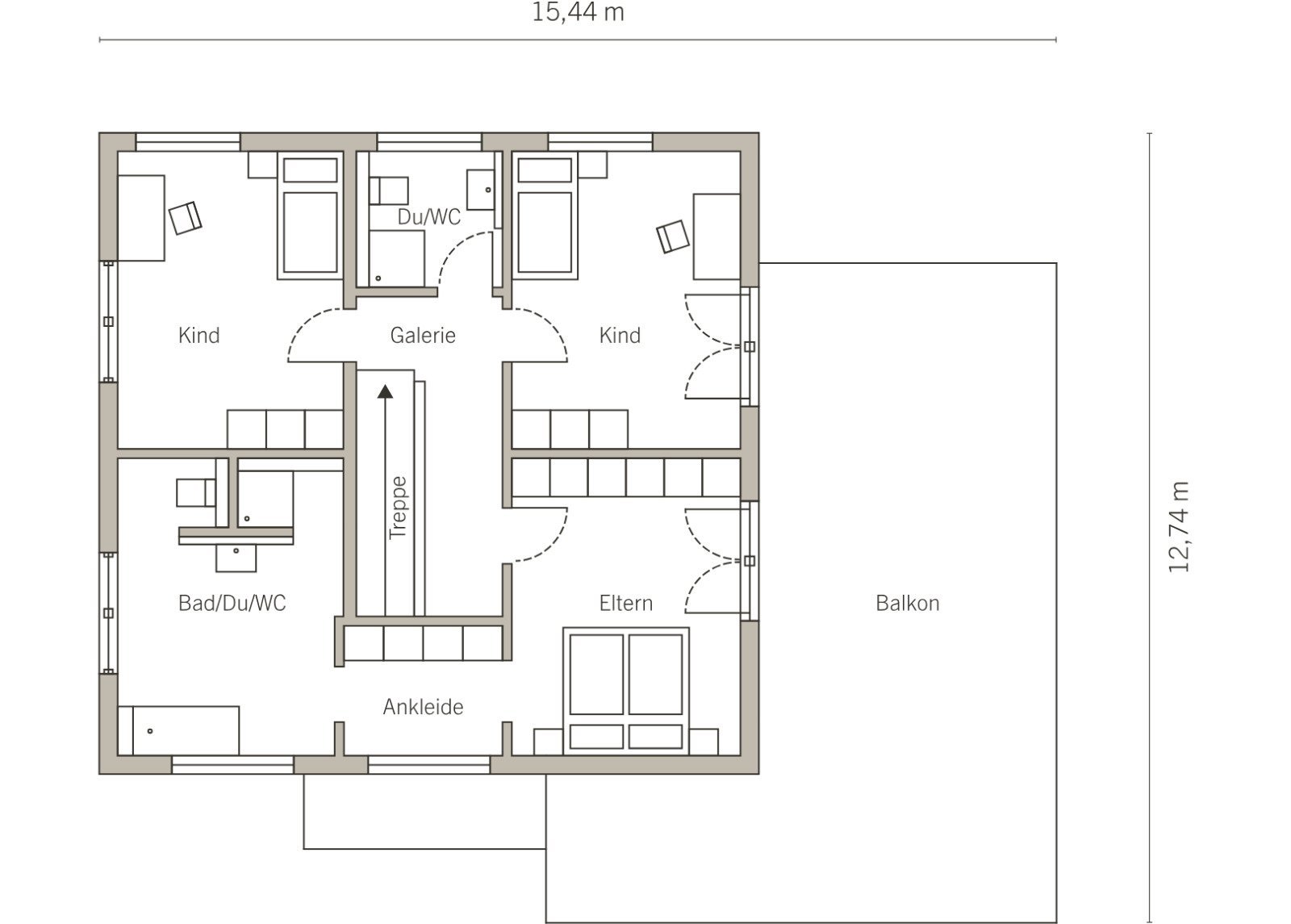 Grundriss Dachgeschoss Grundriss Dachgeschoss