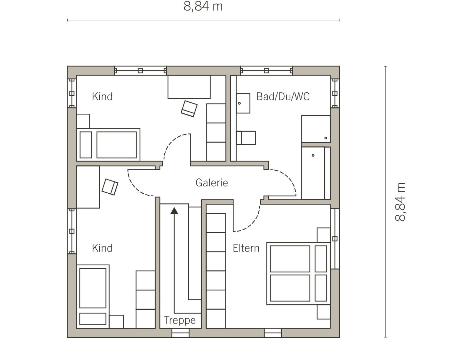 Grundriss Dachgeschoss Grundriss Dachgeschoss