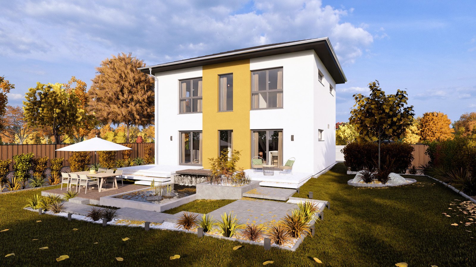 Belgern: MODERNES WOHNHAUS MIT ELEGANTEM WALMDACH 