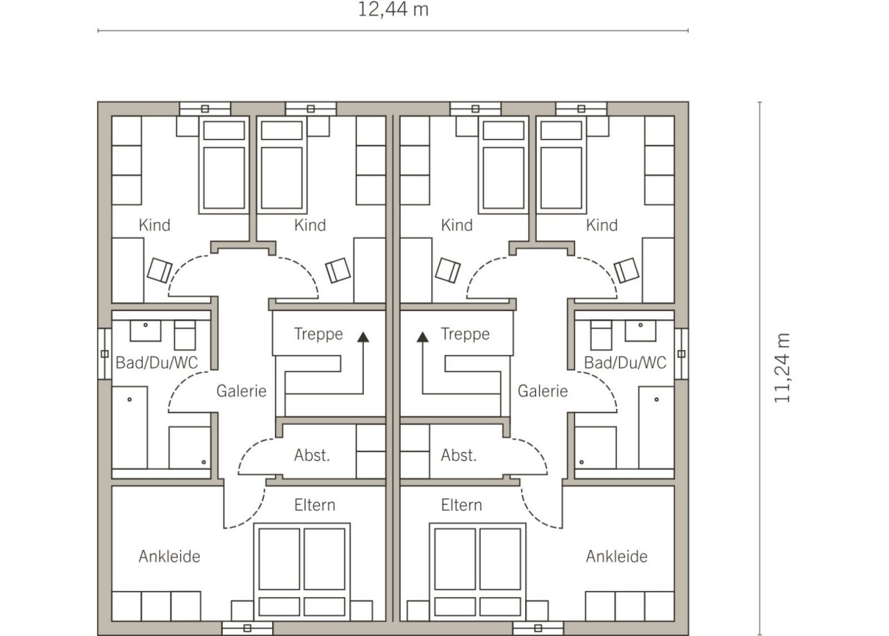 Grundriss Dachgeschoss