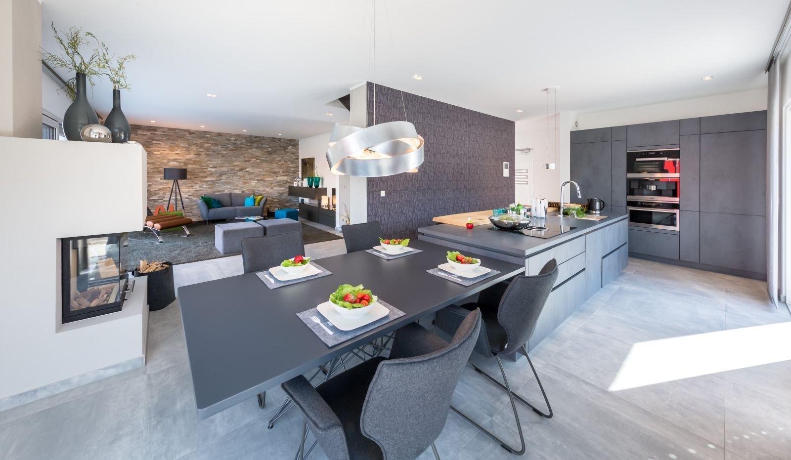 Ansicht Küche/Esszimmer Ansicht Küche/Esszimmer