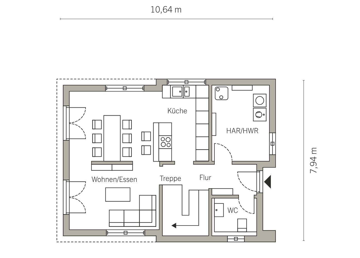 Grundriss EG Grundriss EG