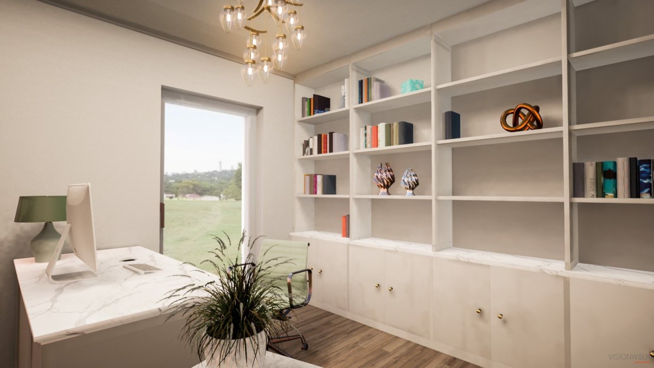 Ansicht Arbeitszimmer Ansicht Arbeitszimmer