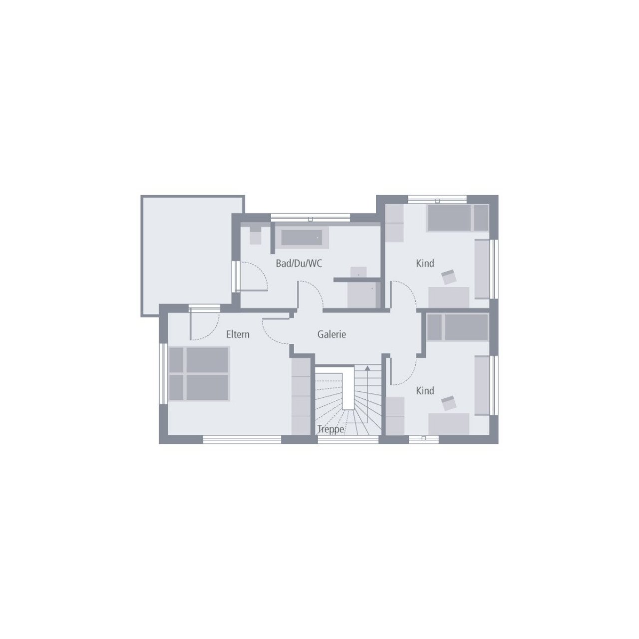 Grundriss Obergeschoss Grundriss Obergeschoss