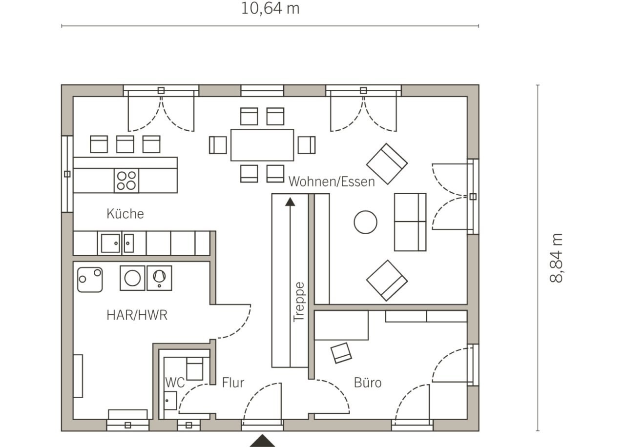 Grundriss Erdgeschoss Grundriss Erdgeschoss