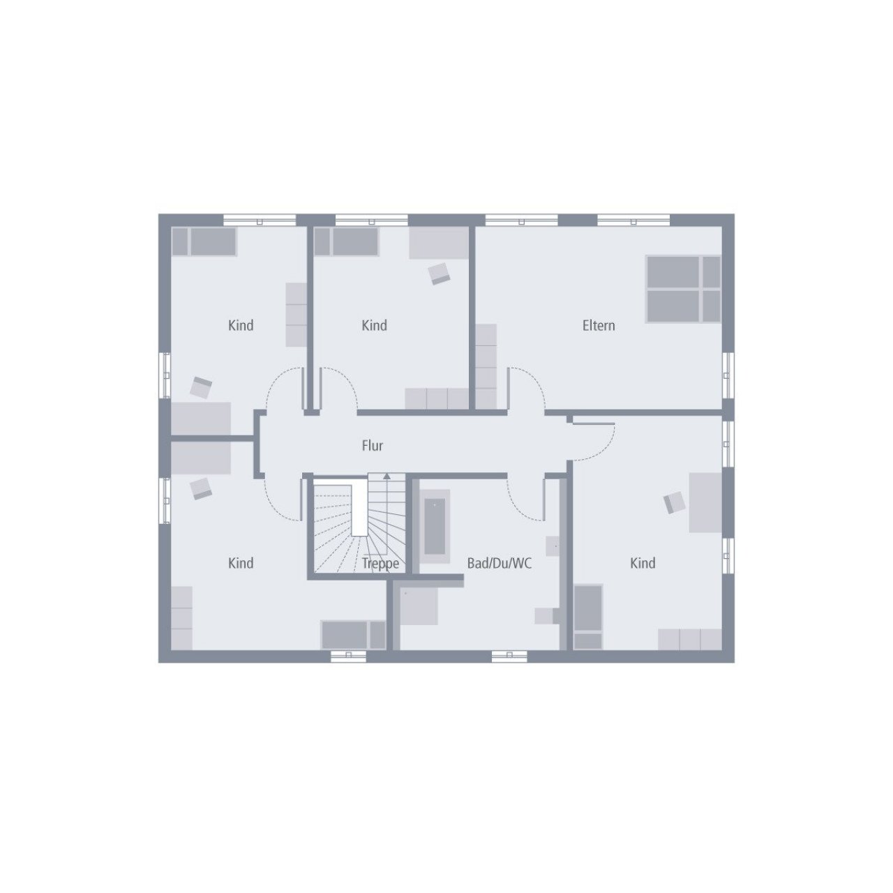 Grundriss Obergeschoss Grundriss Obergeschoss