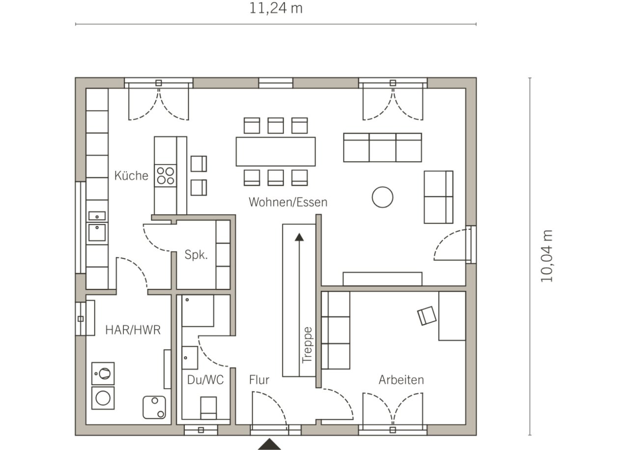 Grundriss Erdgeschoss Grundriss Erdgeschoss