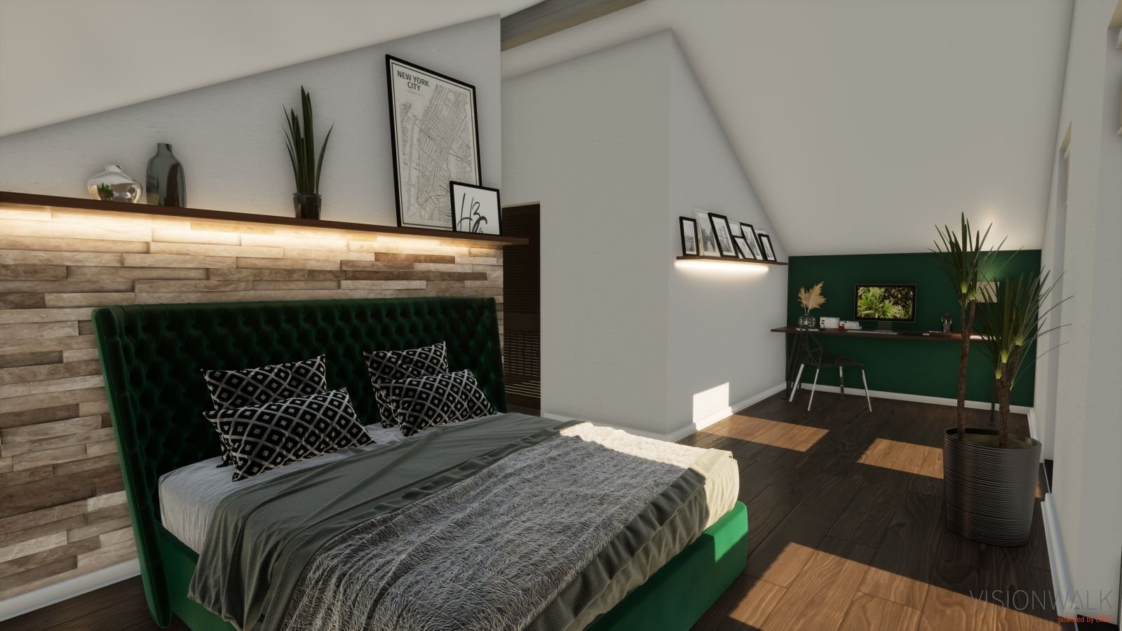 Ansicht Schlafzimmer Ansicht Schlafzimmer