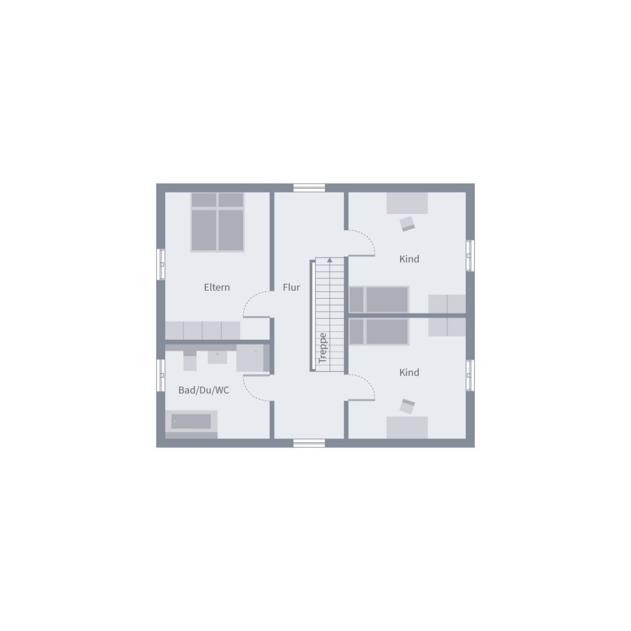 Grundriss Dachgeschoss