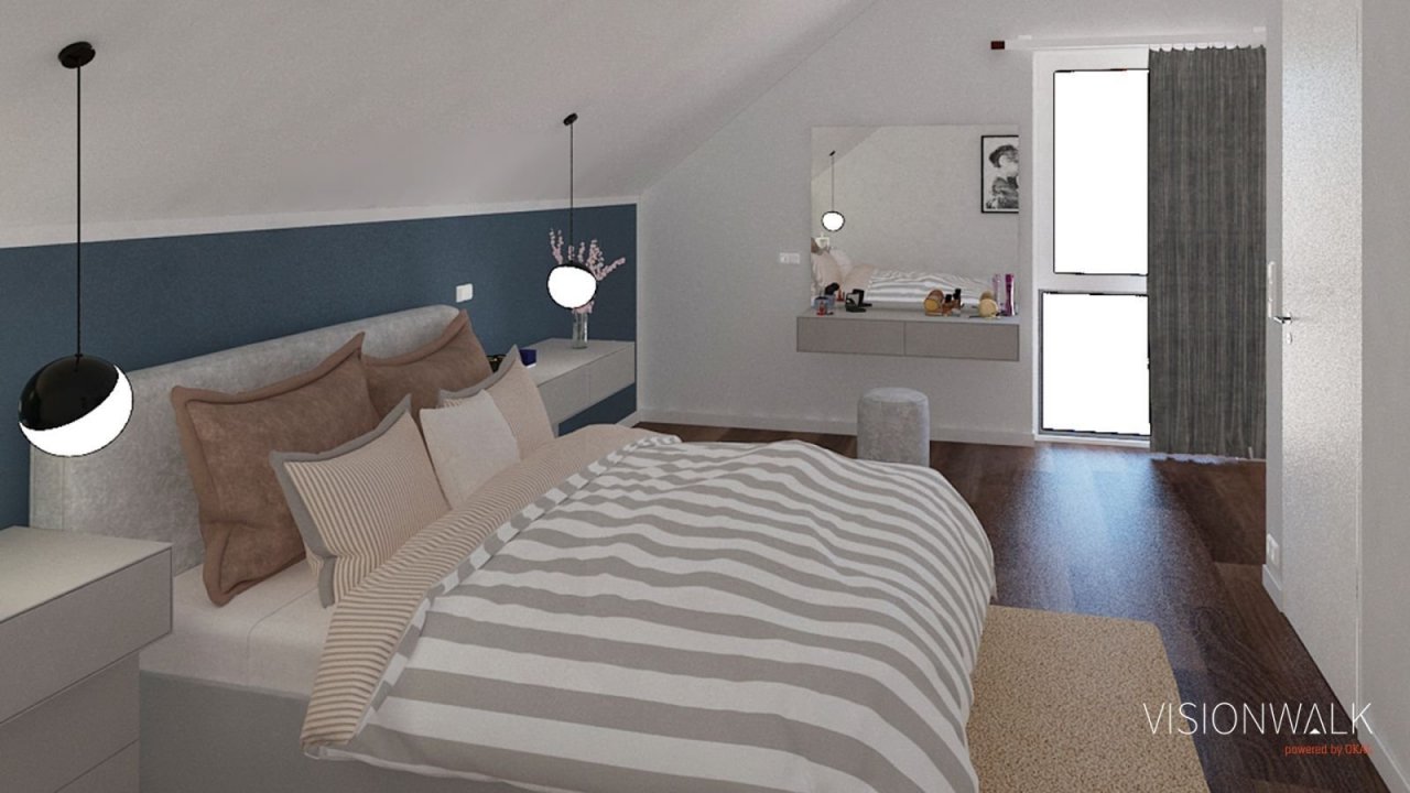 Ansicht Schlafzimmer